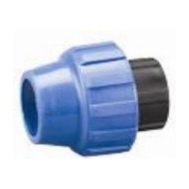 PP compression fitting end cap